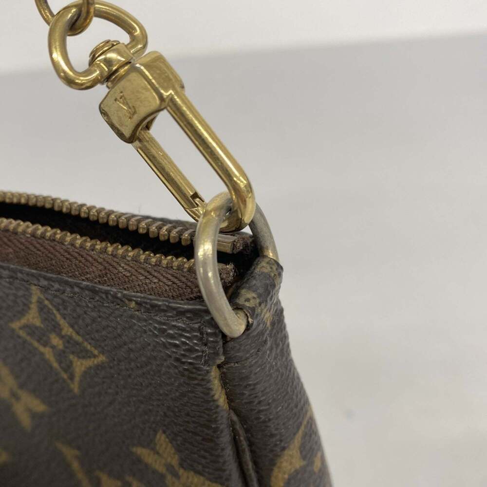 Louis Vuitton Monogram Mini Pochette Accessoires M58009 Brown Women's Bag P23... - Picture 6 of 11